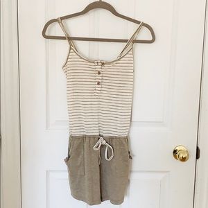 Mine Stripped Romper